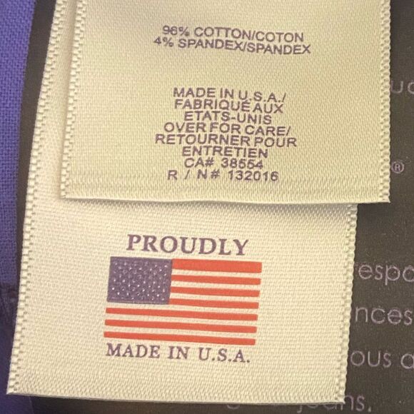 NYDJ - Purple Lift Tuck Technology Straight Leg Jeans - size 16P / 33P NWT - Picture 5 of 8